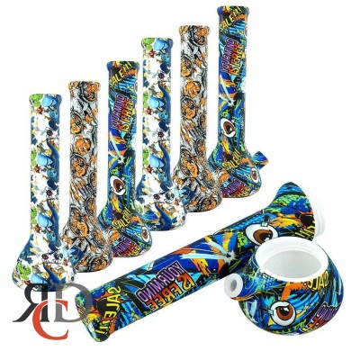 SILICONE WATERPIPE 13.5" BEAKER WPS2003 SILICONE WATERPIPE 13.5" BEAKER WPS2003